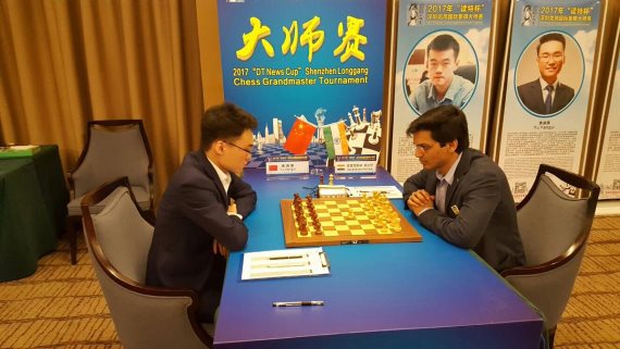Шахматный турнир в Китае